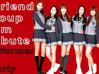 Μπουκάκε GFriend Group Kpop Cum Tribute
