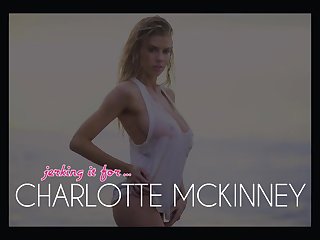 Cum Homenajes Jerking It For... Charlotte McKinney 01